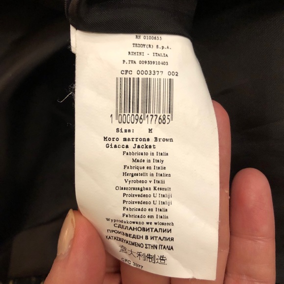 Tweed boxy designer coat - Picture 5 of 6